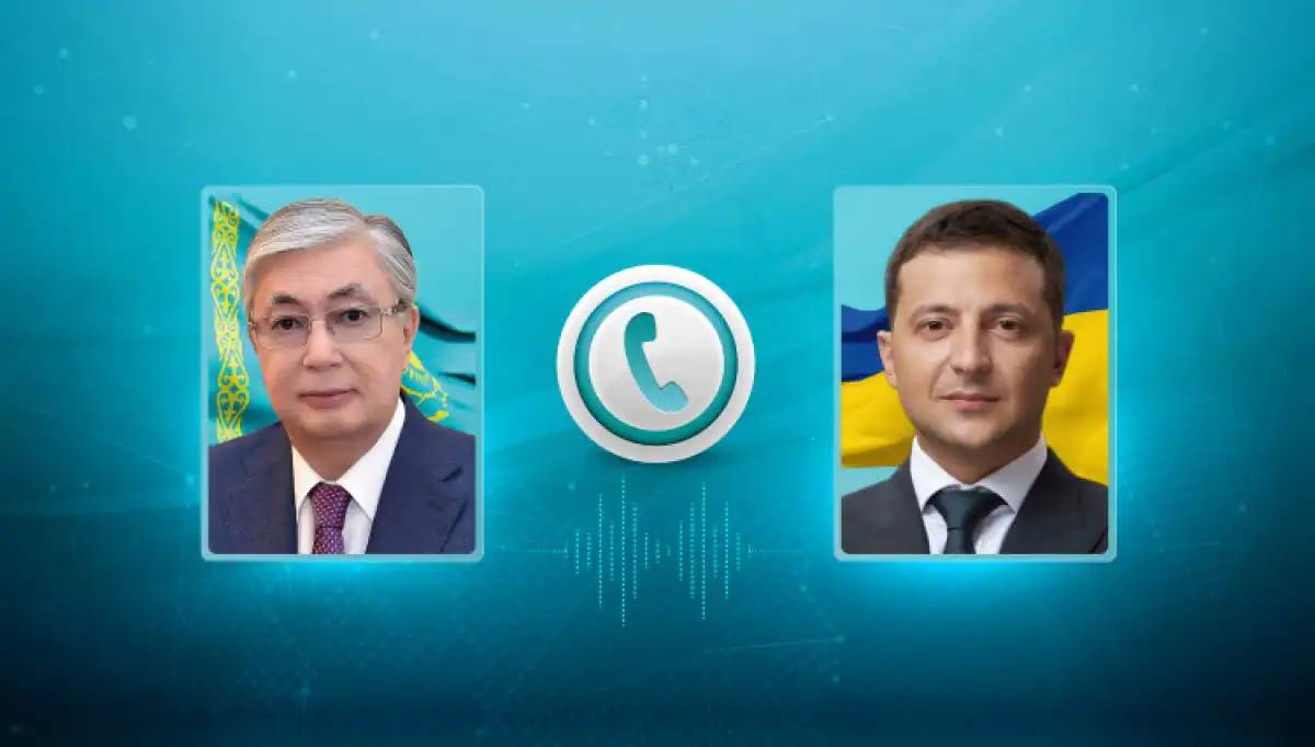 Тоқаев пен Зеленский телефон арқылы сөйлесті