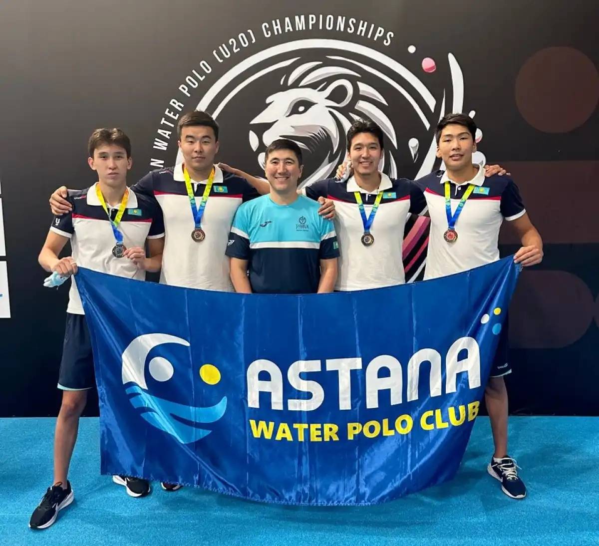 Астаналық ватерполистер Азия чемпионатында қола медаль иеленді