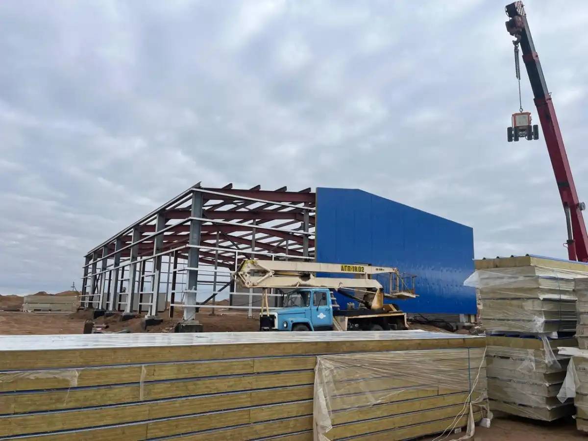 Ақмола облысында жаңа гидротехникалық құрылыс салынып жатыр