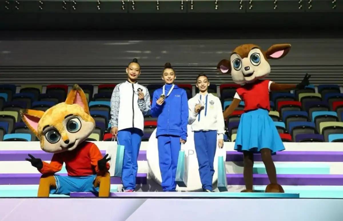 Елордалық көркем гимнасшылар халықаралық турнирде топ жарды