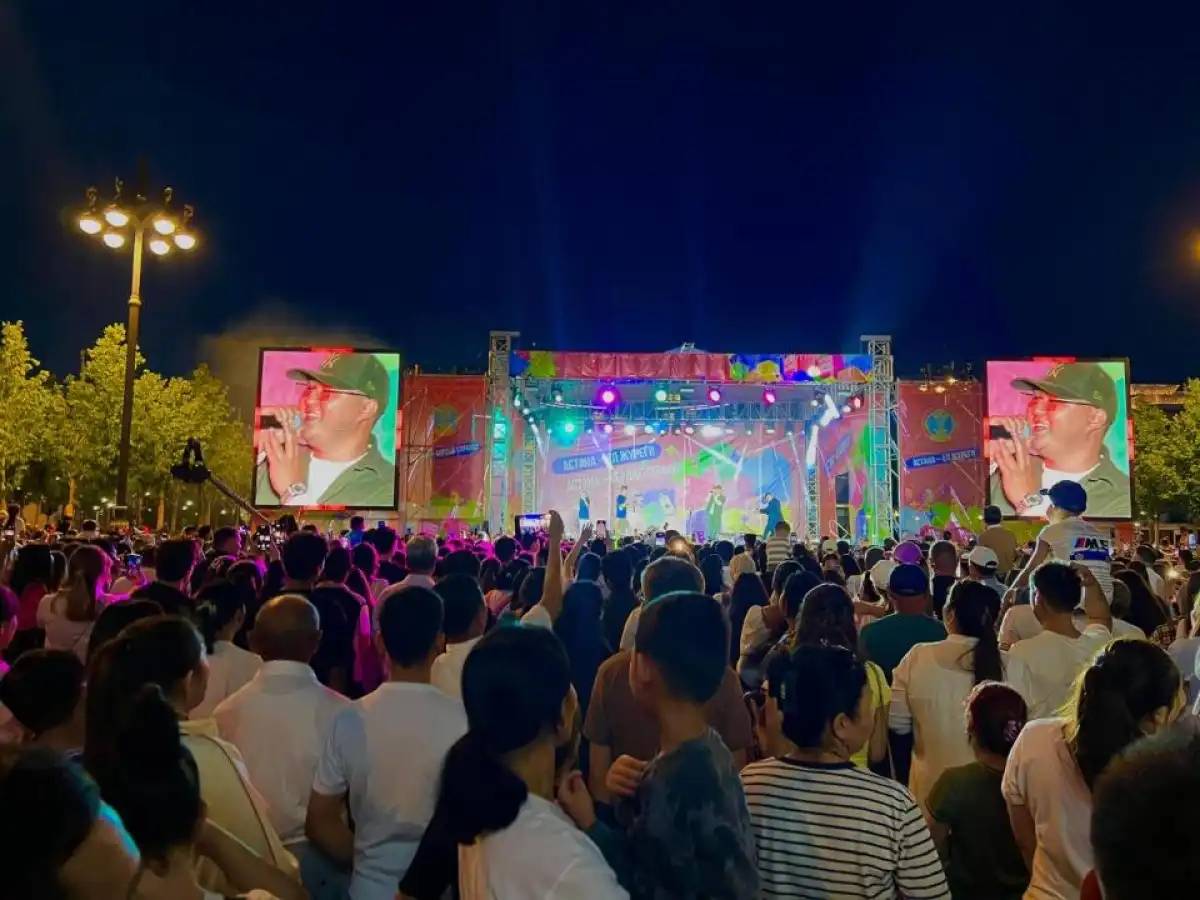 Астанада «Jastar Energy» жастар концерті өтті