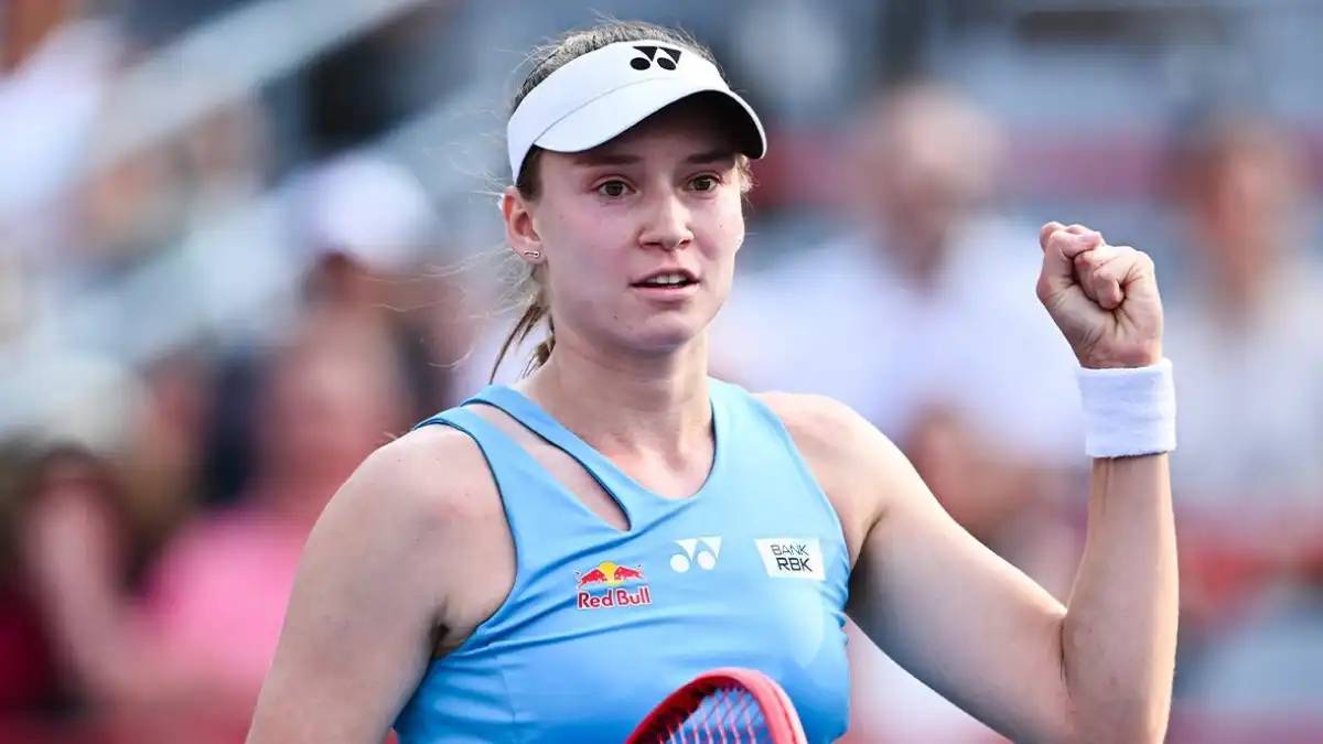 Елена Рыбакина теннистен Канадада өтіп жатқан турнирдің жартылай финалына жолдама алды