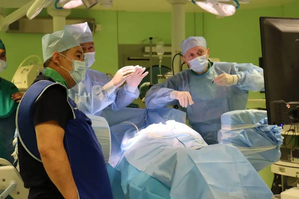 Елімізде алғаш рет балаларға бірегей операция жасалды