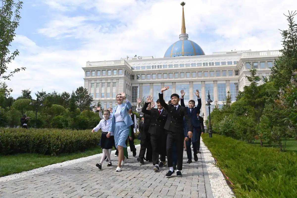 «Ақорда» резиденциясында балаларға экскурсия ұйымдастырылды