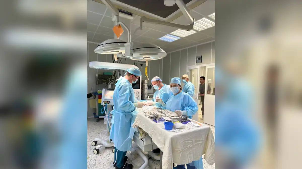 Салмағы бір келі сәбидің жүрегіне күрделі ота жасалды