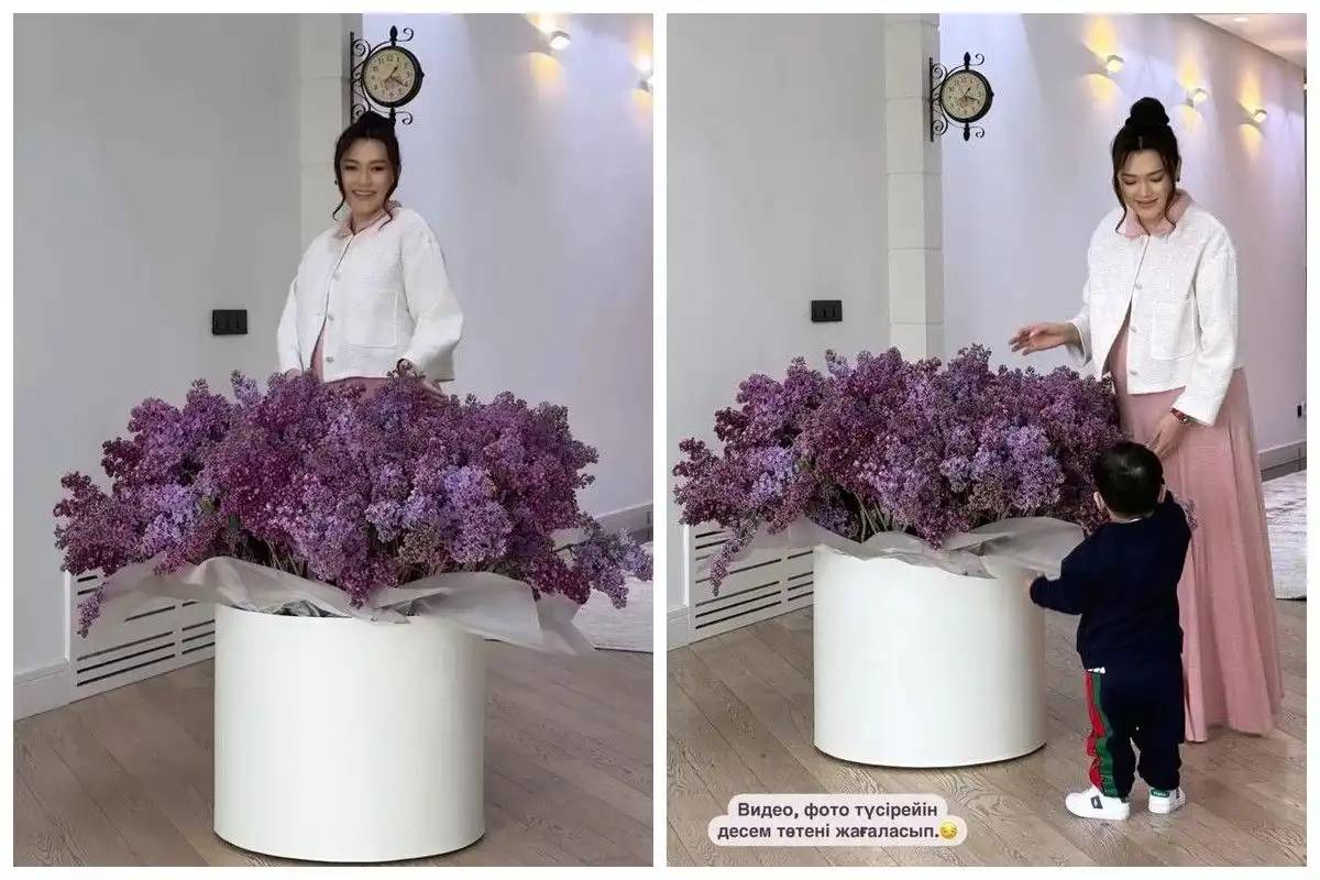 Ерке Есмахан күйеуінің ғашықтар күніне берген сыйлығын көрсетті