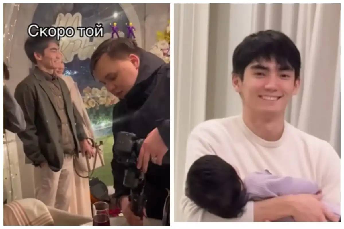 «Әке болуға дайын»: Сәкен Майғазиевтің ұлы сүйіктісімен көзге түсті