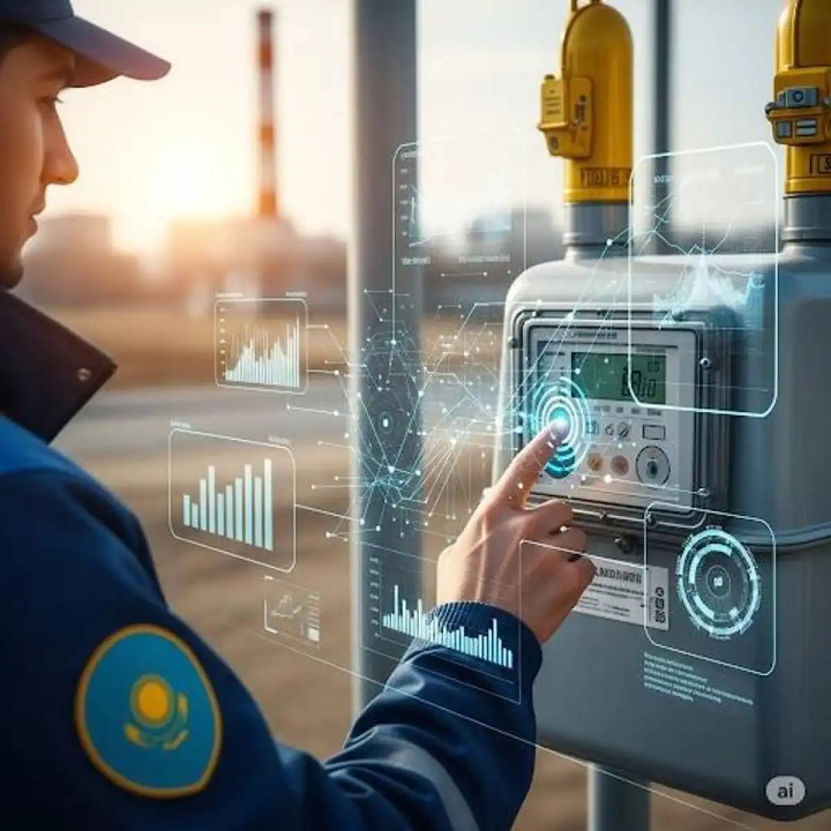 Қазақстанда газ есептегіш көрсеткіштерін жасанды интеллект арқылы жолдауға болады