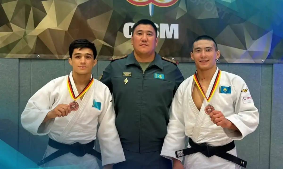 Қазақстандық қос балуан әлем чемпионатында қола медаль жеңіп алды