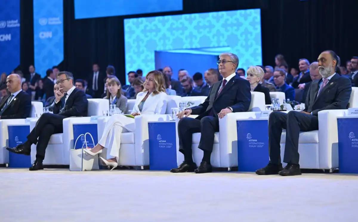 Тоқаев пен Мелони Астана халықаралық форумының арнайы сессиясына қатысты
