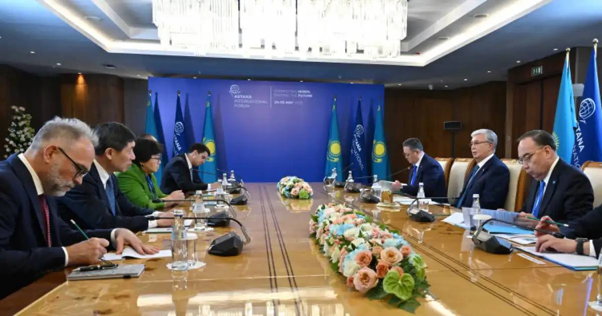 Президент БҰҰ-ның жоғары өкілдерімен кездесу өткізді