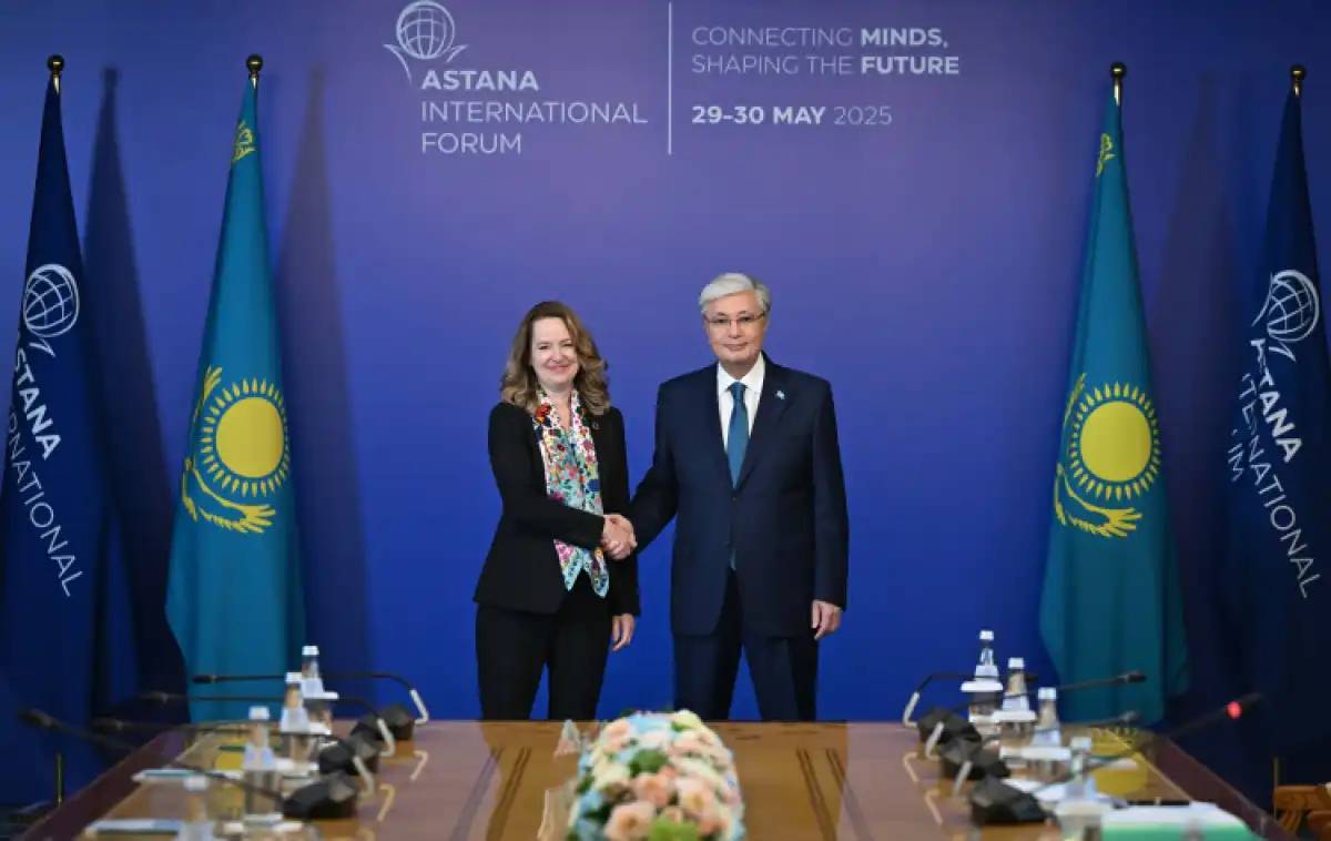 Президент Миграция жөніндегі халықаралық ұйымның бас директорын қабылдады