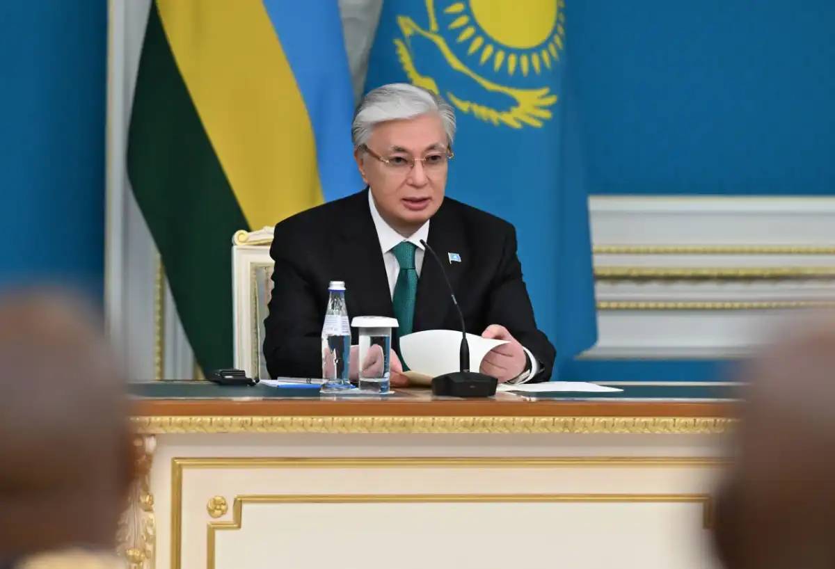 Қазақстан мен Руанда президенттері БАҚ өкілдері үшін брифинг өткізді