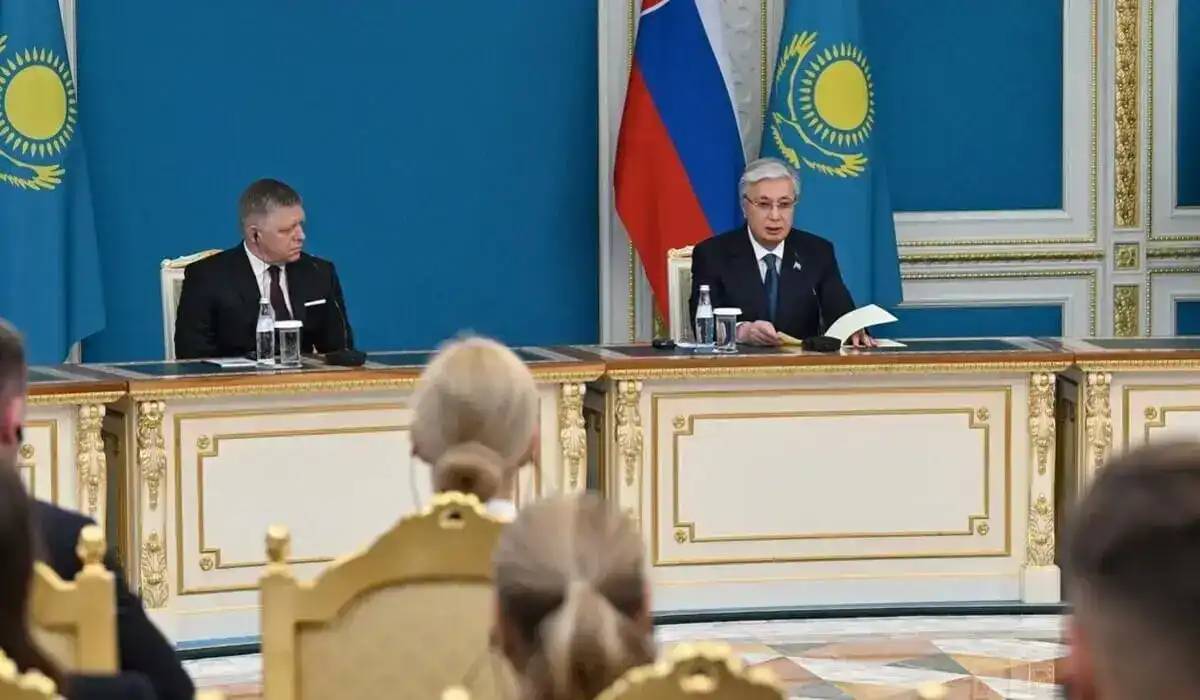 Қазақстан Словакияға мұнай-газ, уран, азық-түлік экспорттауға дайын – Тоқаев