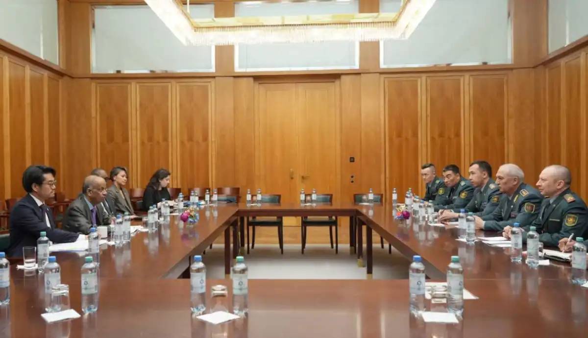 Қорғаныс министрі БҰҰ Бас хатшысының орынбасарларымен келіссөздер жүргізді
