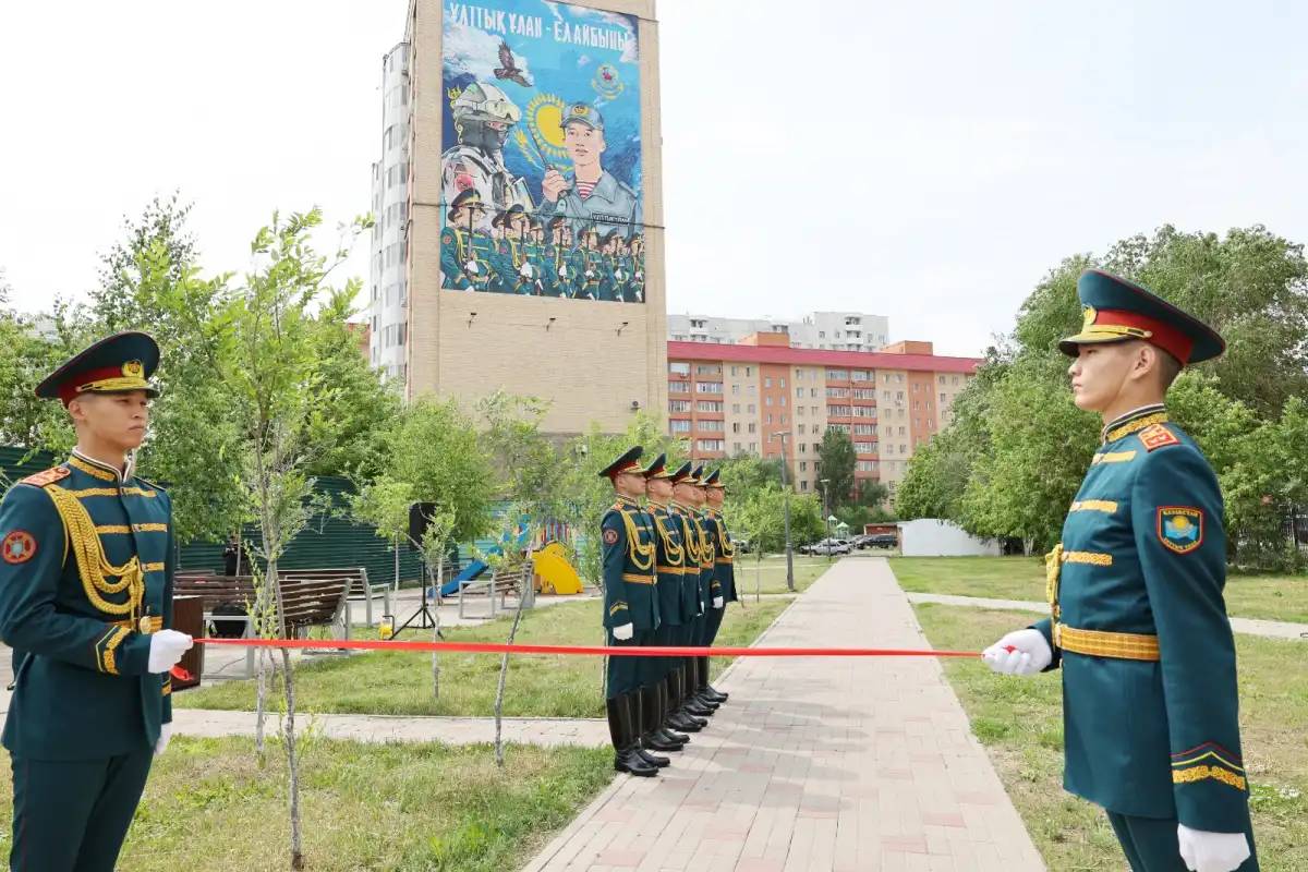 Елордада жаңа мурал салынды