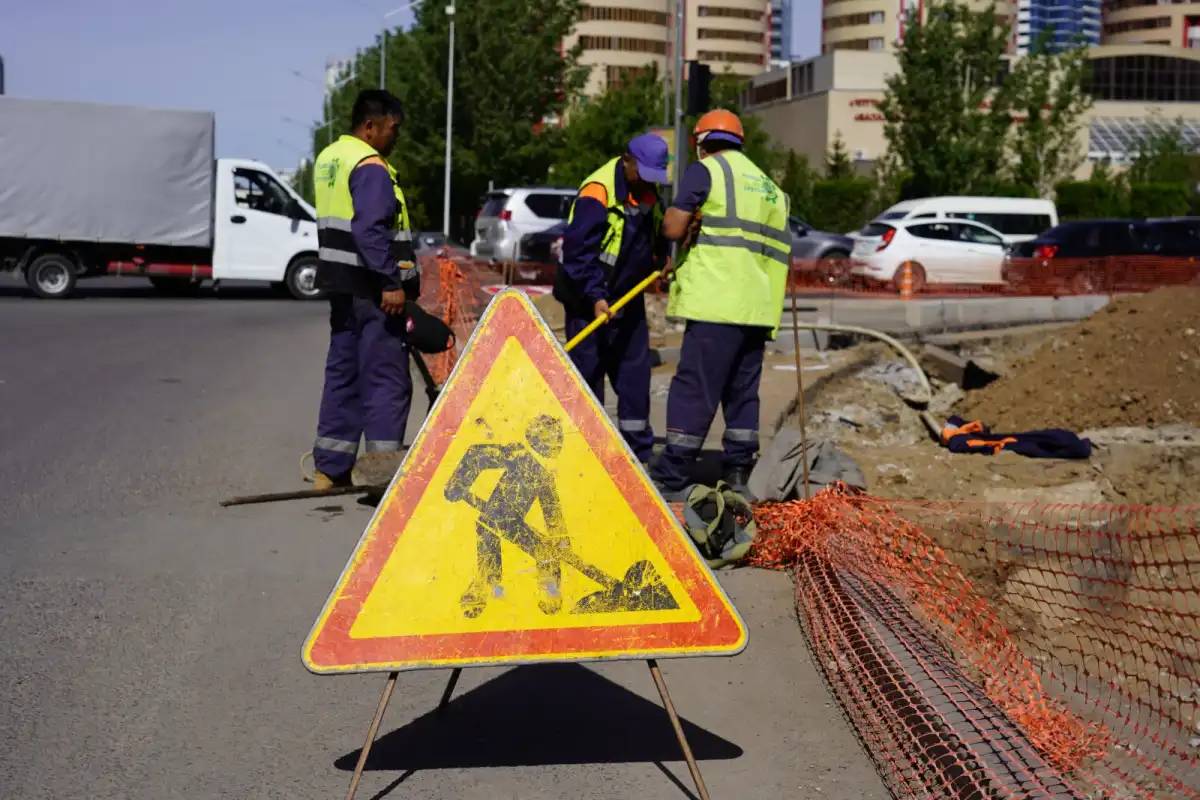 Астанада Абылай хан даңғылының учаскесі жабылды