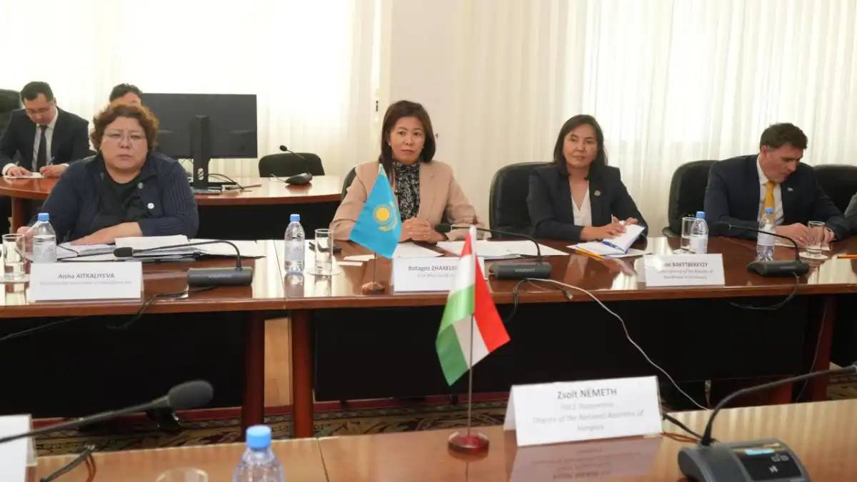 Әділет вице-министрі Венгрия Мемлекеті Парламентінің депутатымен кездесу өткізді