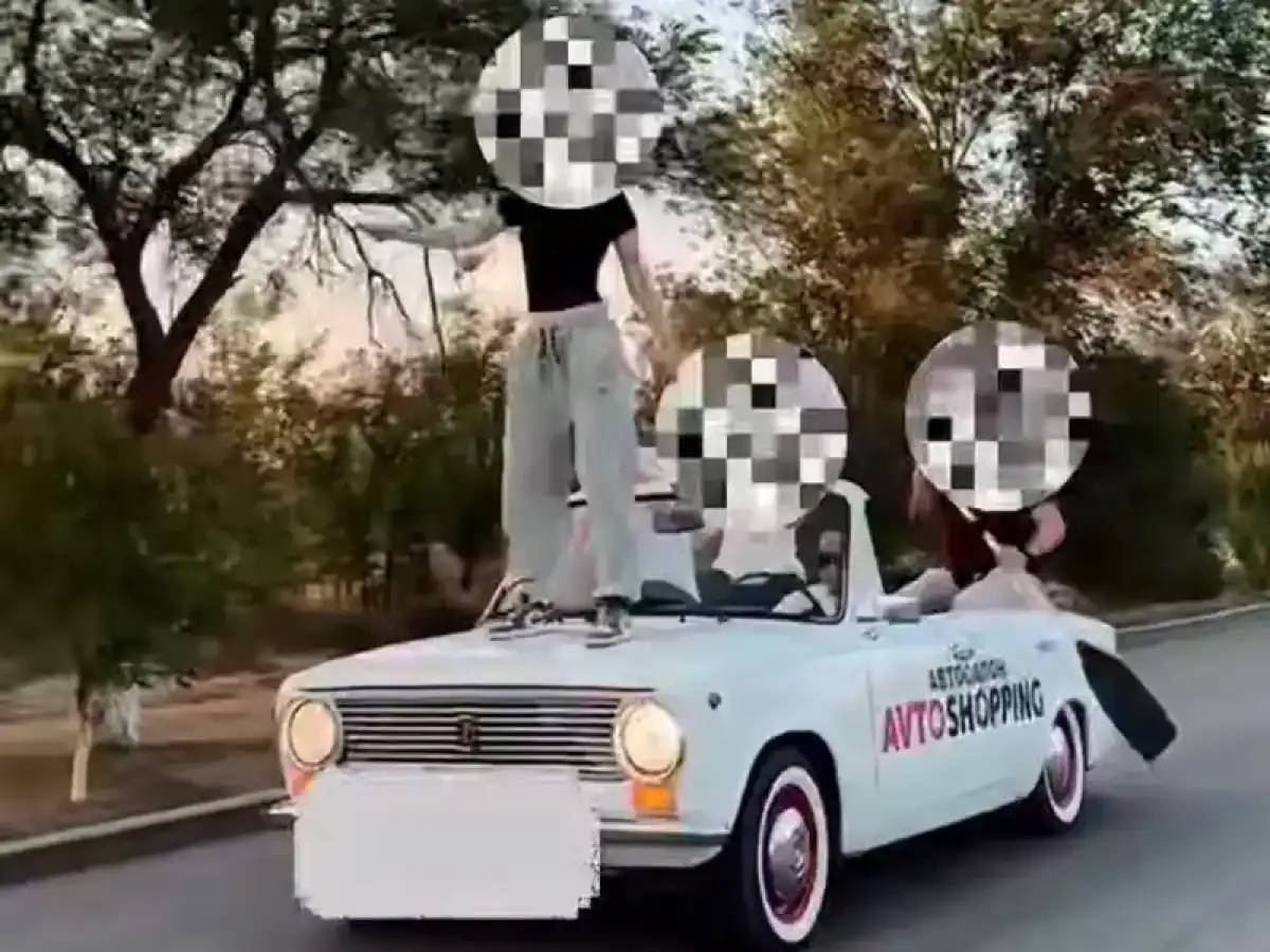 Ақтөбе облысында видео түсіру үшін жол ережесін бұзғандар анықталды (ВИДЕО)