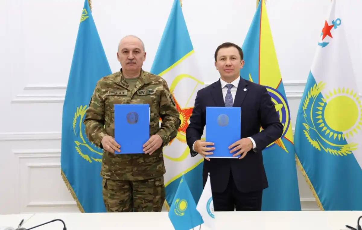 Қорғаныс министрлігі мен ҚР ҰОК ынтымақтастық туралы меморандумға қол қойды