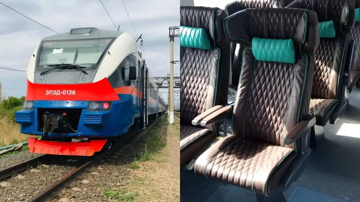 Астана мен Бурабай арасында жаңа заманауи электр пойызы қатынайды