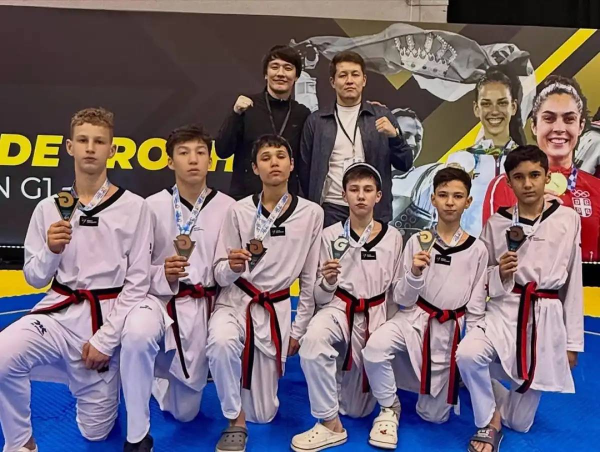 Қазақстандық таеквондошылар Сербияда 11 медаль жеңіп алды