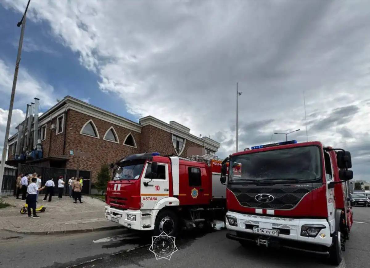 Елордада екі қабатты дәмханадан өрт шықты