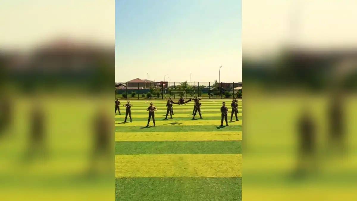 Әскери қызметшілер Димаш Құдайбергеннің шығармашылық челленджін қолдады