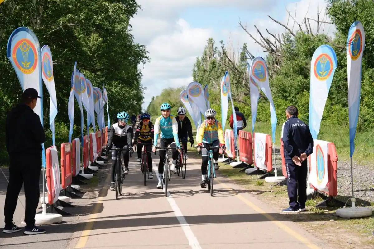 «Астана - есірткісіз қала»: велошеру маусымы басталды