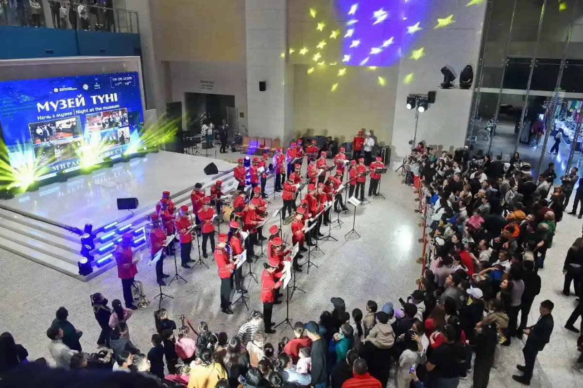 «Музей түні»: Астанадағы Ұлттық музейге 40 мыңнан астам адам барды