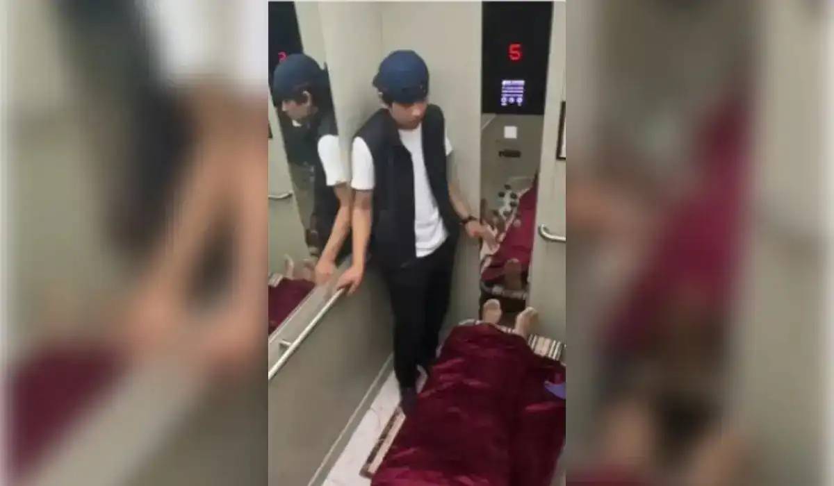 «Қолында балта, жанында «мәйіт»: лифтіде пранк жасаған блогерлер қамалды