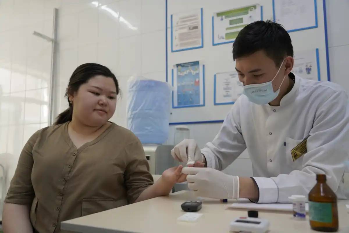 Елордалық емханада репродуктивті денсаулық апталығы аясында «Ашық есік күні» өтті