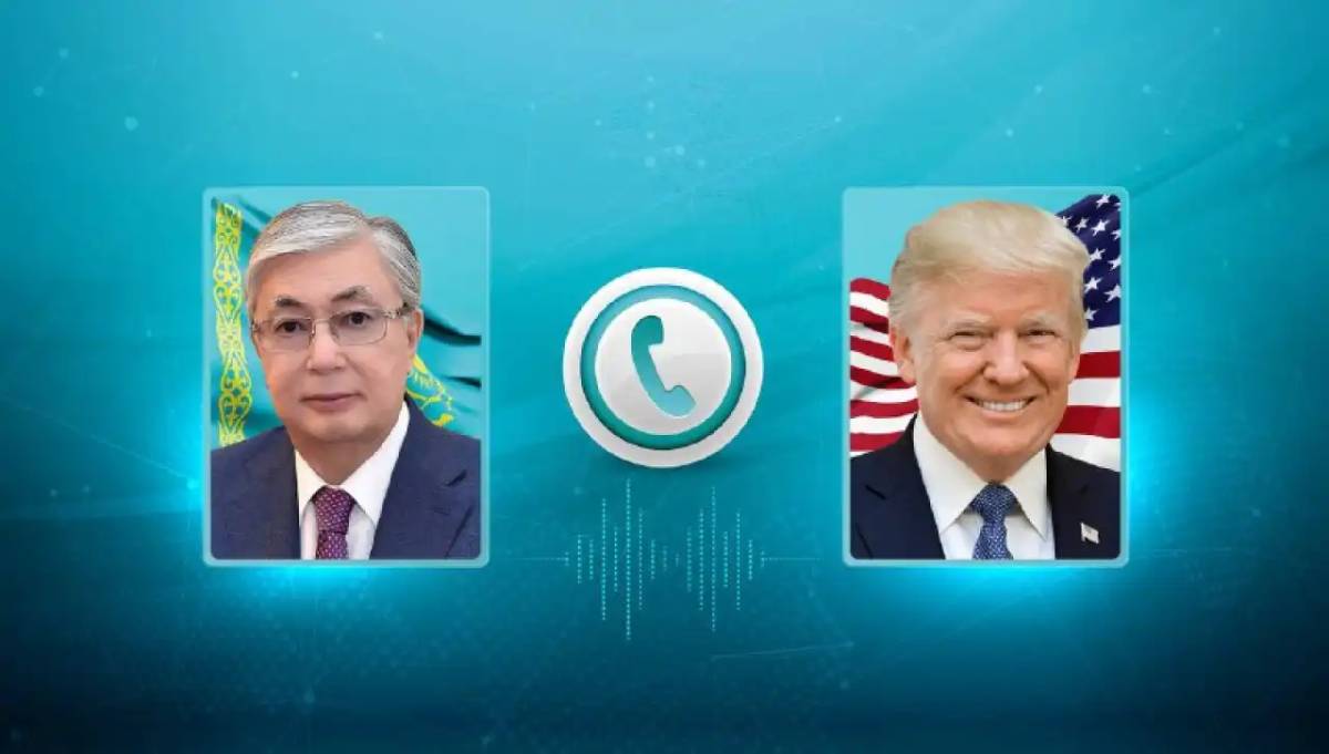 Президент Дональд Трамппен телефон арқылы сөйлесті