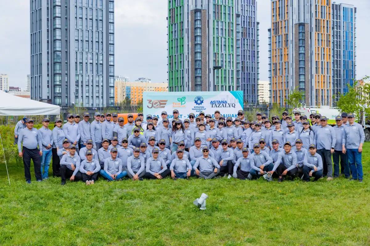 “Астана Тазалық” ЖШС мен “Хабар агенттігі” “Таза Қазақстан” акциясына қатысты