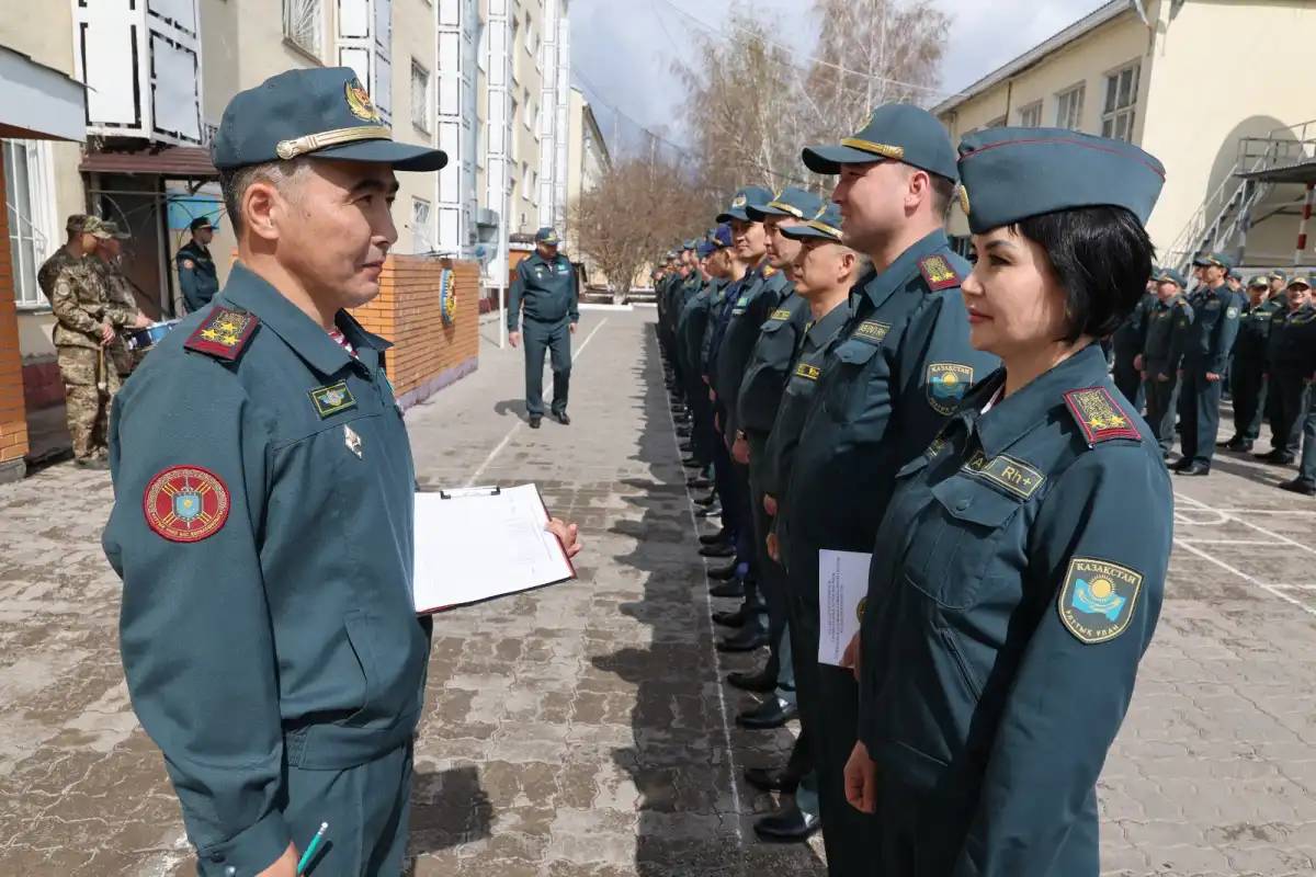 Ұлттық ұланда жеке құрам жазғы әскери киім үлгісіне көшті