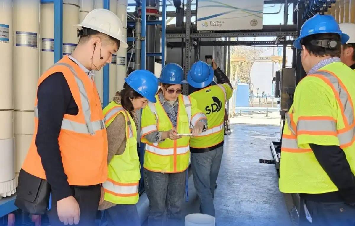 Су саласының мамандары АҚШ-та білім алып жатыр