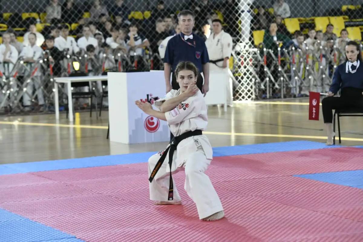 Астанада шинкиокушинкай каратэден республикалық турнир өтіп жатыр