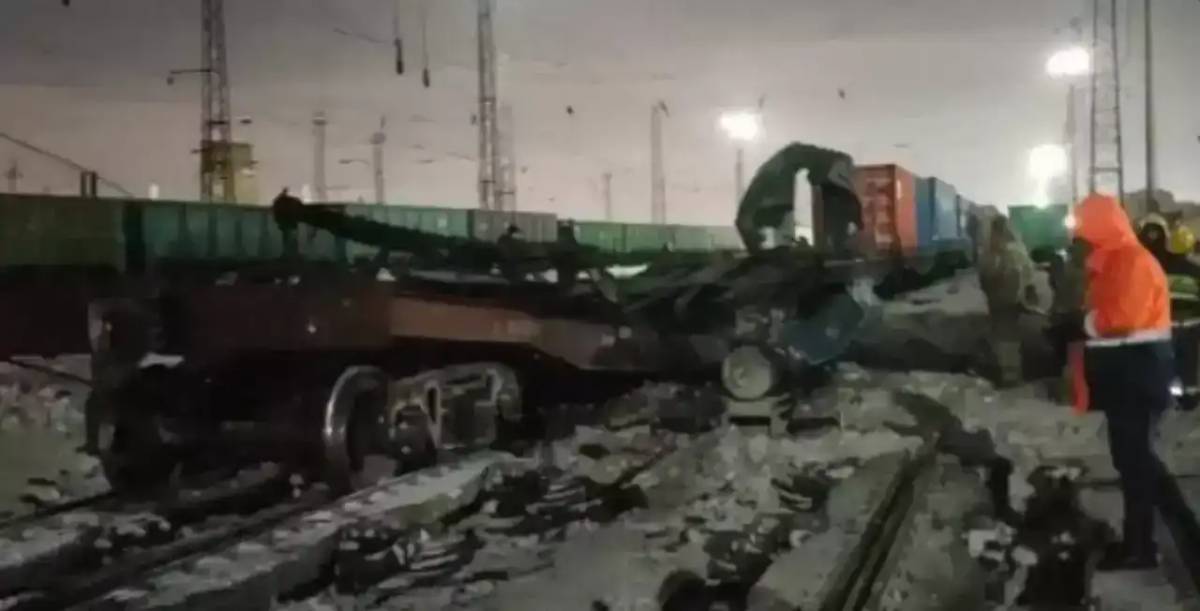 Астанада жүк контейнеріндегі жарылысқа қатысты қылмыстық іс қозғалды