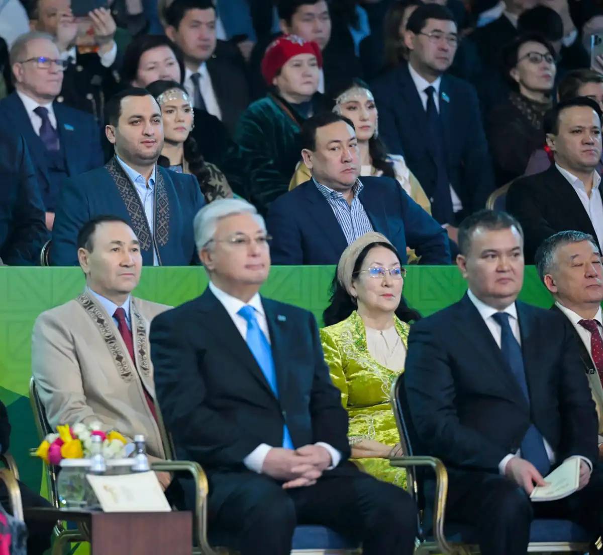 Мемлекет басшысы Наурыз мерекесін жұртшылықпен бірге қарсы алды