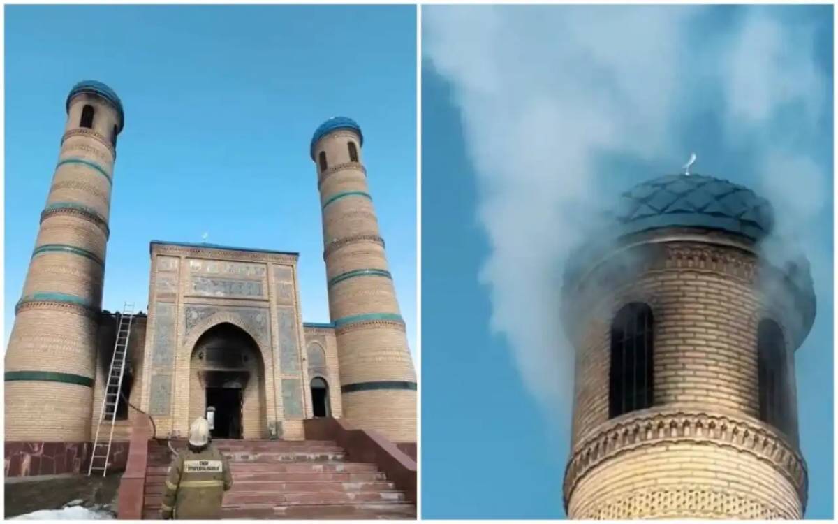 Алматы облысында мешіт өртенді