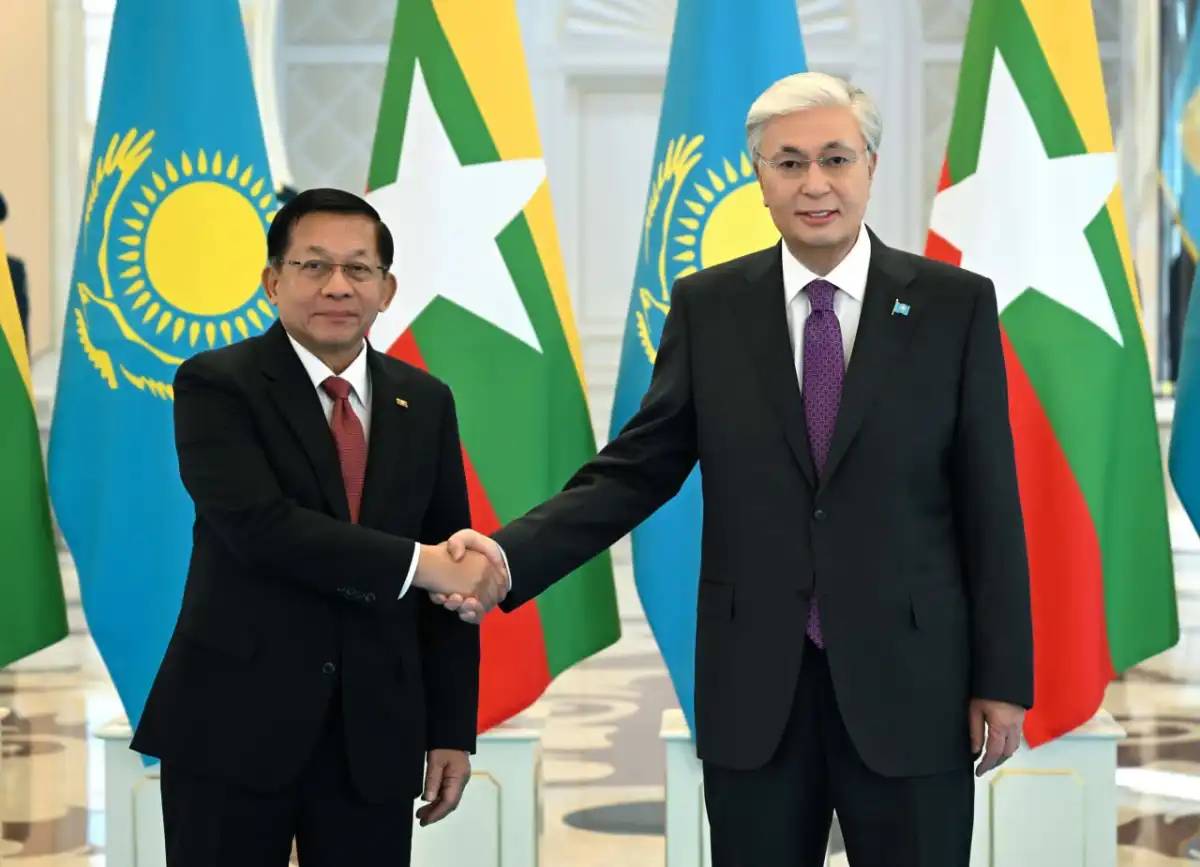 Қасым-Жомарт Тоқаев Мьянма Президентінің міндетін атқарушысымен келіссөз жүргізді