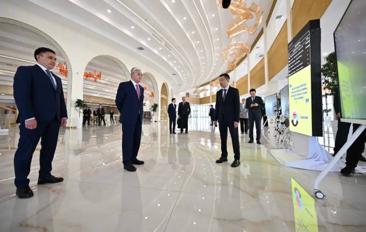 Қасым-Жомарт Тоқаев Tulip Hall көпфункционалды кешеніне барды