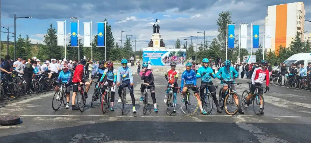 Өскеменде «Алтайдан Оралға дейін» велошеруі басталды