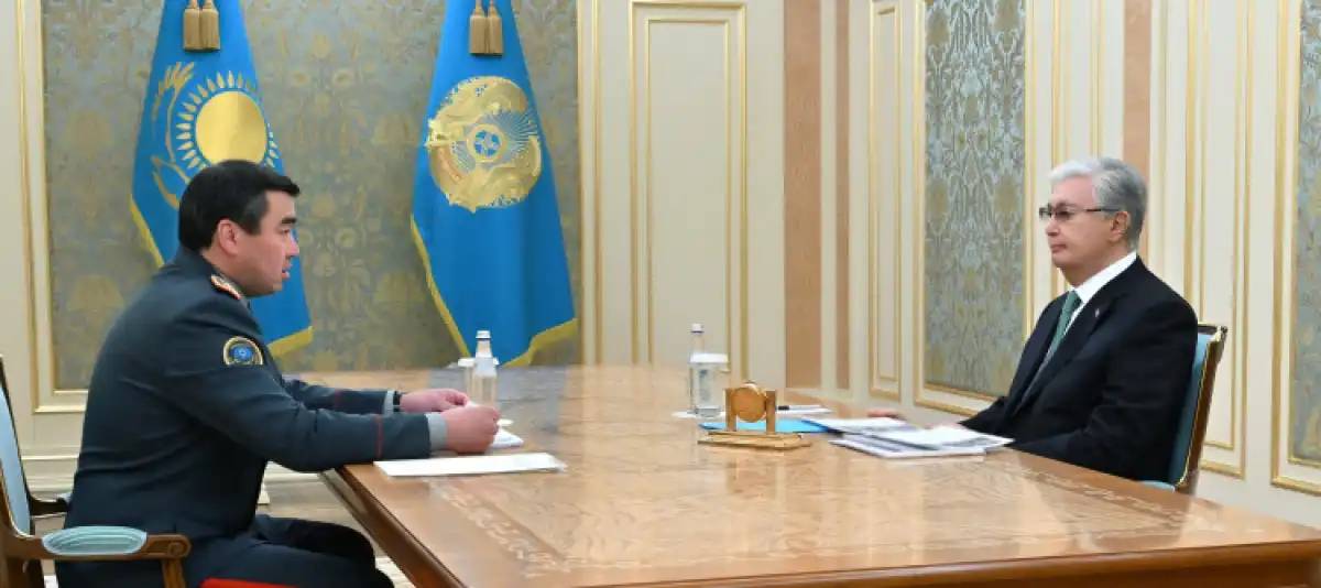 Министр Шыңғыс Әрінов Президентке су тасқыны бойынша жағдайды баяндады