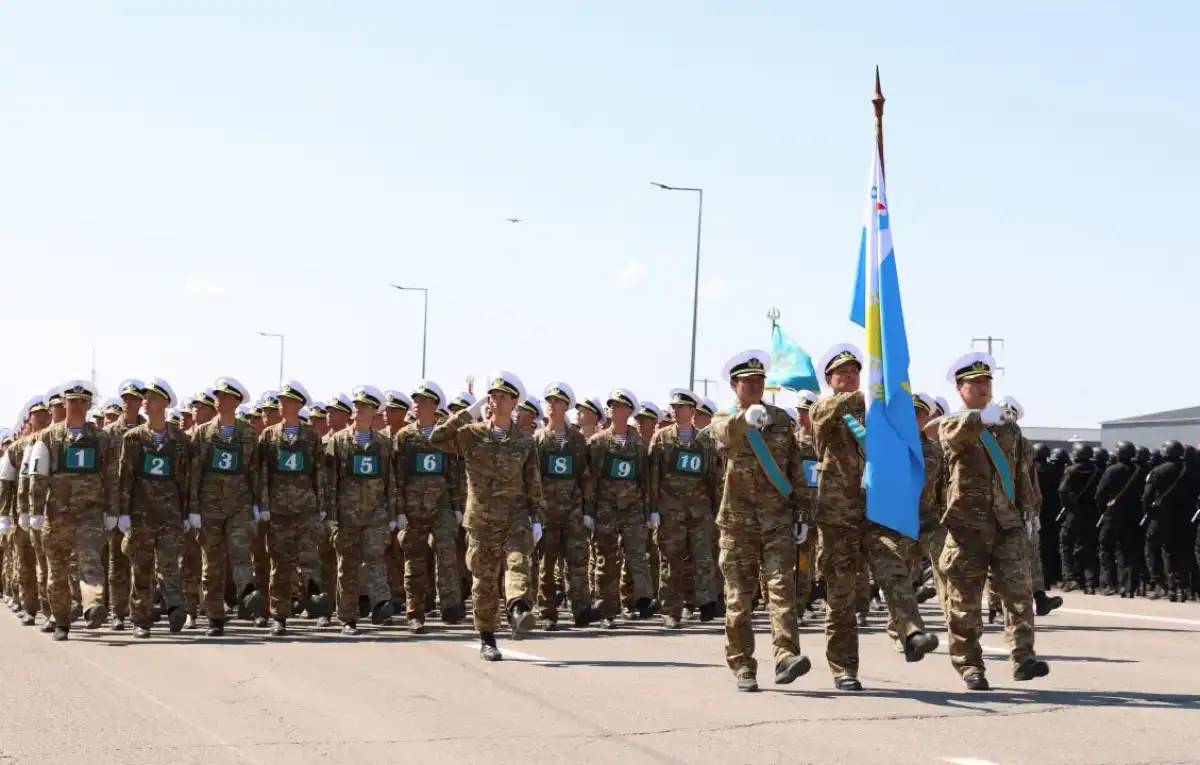 Жеңістің 80 жылдығы: Астанада парадқа дайындық аяқталуға жақын