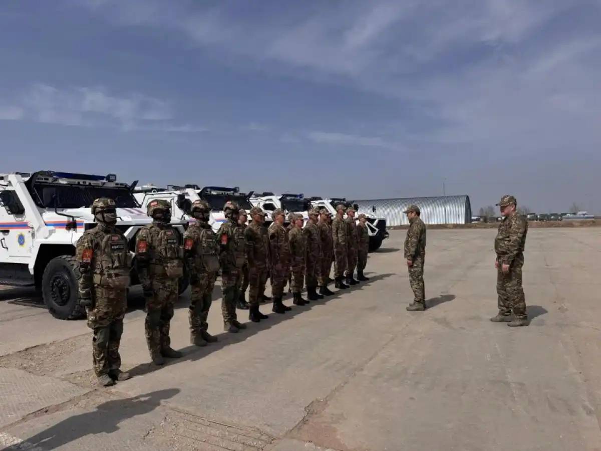 Жеңістің 80 жылдығы: ТЖМ әскери қызметшілері мерейтойлық шеруге қатысады