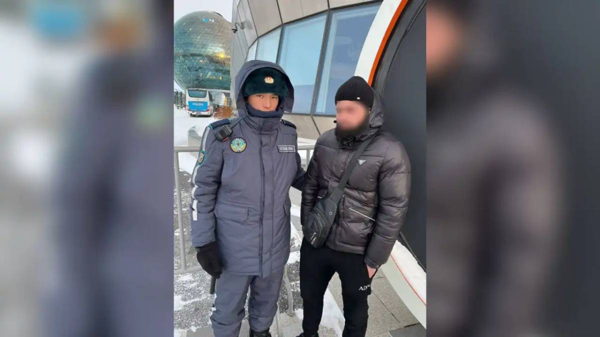 Елордалық сарбаздар жоғалған баланы тауып, анасына тапсырды