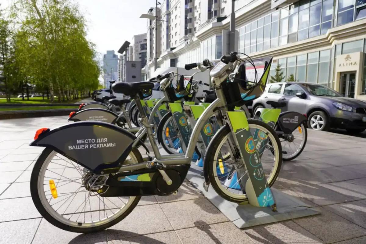 Астанада велосипедтерді жалға беру маусымы аяқталады