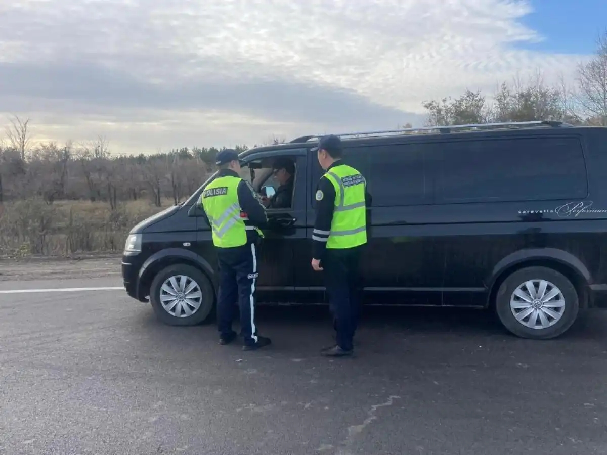 Елімізде жолаушылар қауіпсіздігіне бақылау күшейтілді