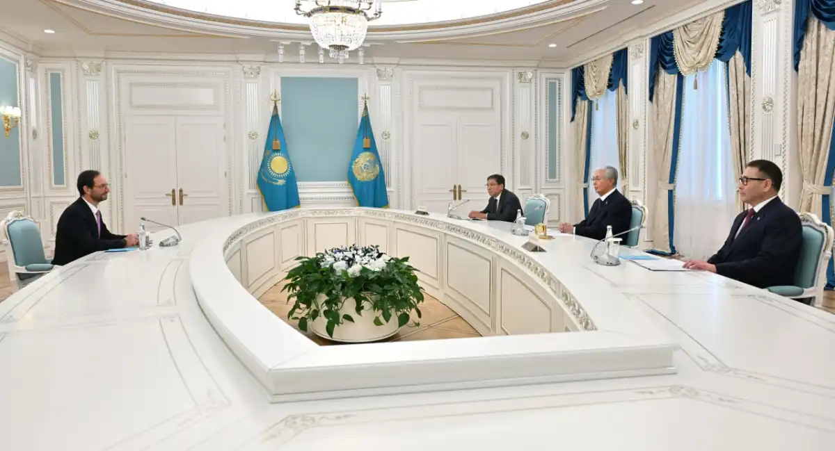 Тоқаев Халықаралық стандарттау ұйымының бас хатшысын қабылдады